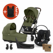 Balios 4in1 All Weather +AMYA - Moss Green/Moon Black Moss Green/Moon Black